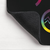 Waterman Uranus Planetaire Symbool Tie Dye Muismat (Hoek)