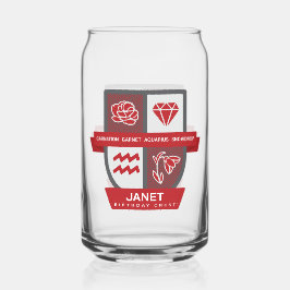 Waterman Verjaardag Crest™ voor 20-31 januari Blikvorm Glas