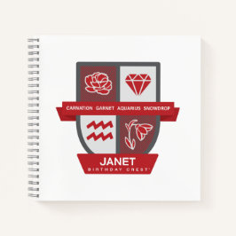 Waterman Verjaardag Crest™ voor 20-31 januari Notitieboek