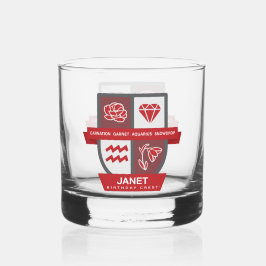 Waterman Verjaardagsembleem™ voor 20-31 januari Whisky Glas