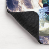 Waterman - Vrouw die water uit een kruik giet Muismat (Hoek)