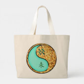 Waterman & Vuur Geit Grote Tote Bag (Achterkant)