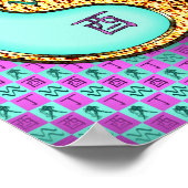 Waterman & Vuur Haan Poster (Hoek)