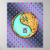 Waterman & Vuur Haan Poster (Voorkant)