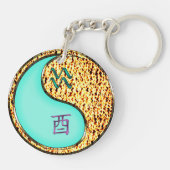 Waterman & Vuur Haan Sleutelhanger (Achterkant)