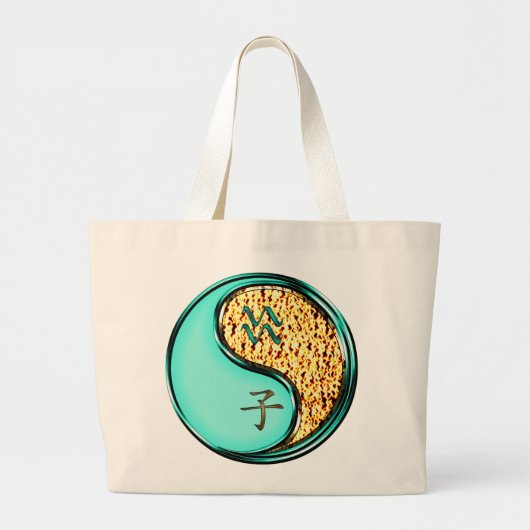 Waterman & Vuur Rat Grote Tote Bag (Voorkant)