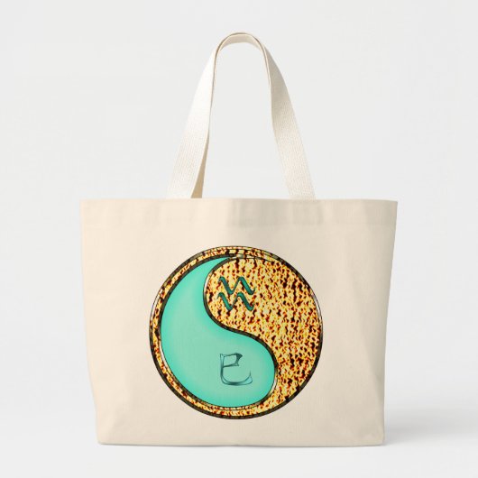 Waterman & Vuur Slang Grote Tote Bag (Voorkant)