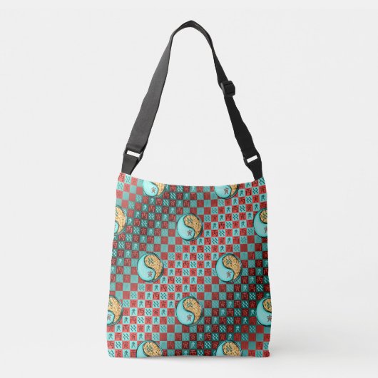 Waterman & Vuur Tijger Crossbody Tas (Voorkant)