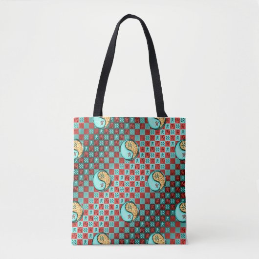 Waterman & Vuur Tijger Tote Bag (Voorkant)