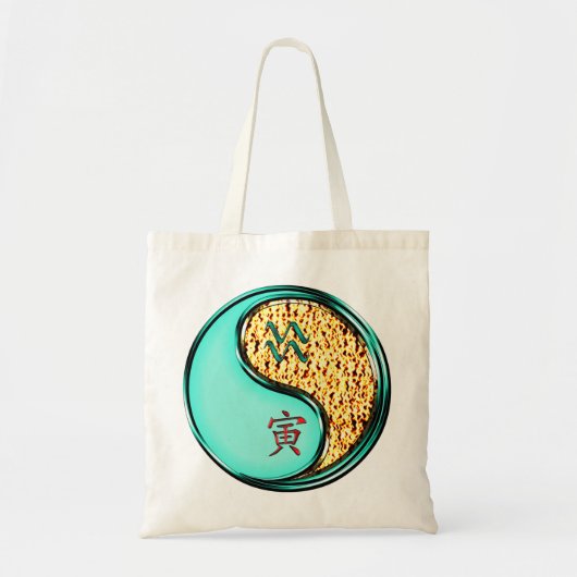 Waterman & Vuur Tijger Tote Bag (Voorkant)