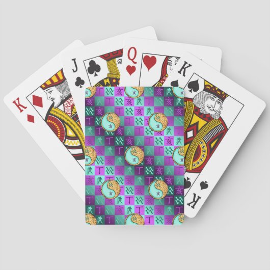 Waterman & Vuurvarken Pokerkaarten (Achterkant)