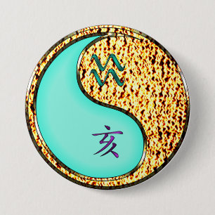 Waterman & Vuurvarken Ronde Button 7,6 Cm