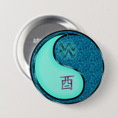 Waterman & Water Haan Ronde Button 7,6 Cm (Voorkant /achterkant)