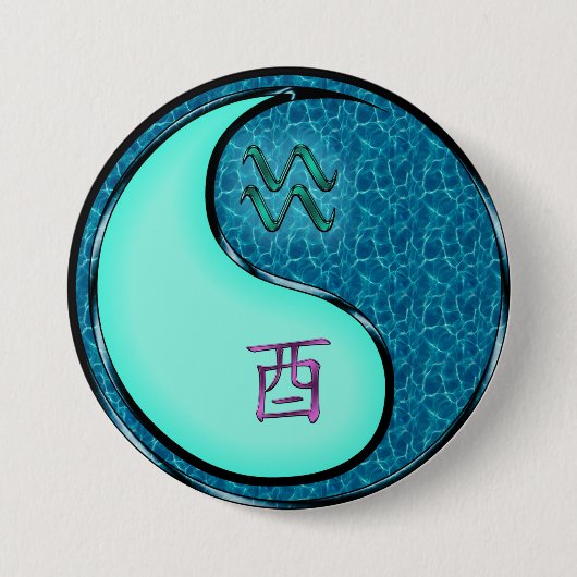 Waterman & Water Haan Ronde Button 7,6 Cm (Voorkant)
