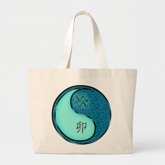 Waterman & Water Konijn Grote Tote Bag (Voorkant)