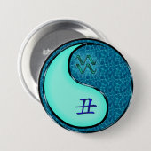Waterman & Water Os Ronde Button 7,6 Cm (Voorkant /achterkant)