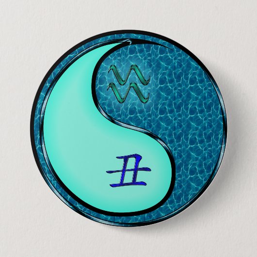 Waterman & Water Os Ronde Button 7,6 Cm (Voorkant)