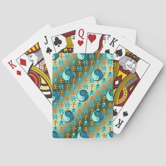 Waterman & Water Rat Pokerkaarten (Achterkant)