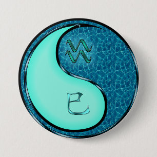 Waterman & Water Slang Ronde Button 7,6 Cm