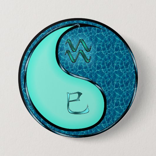 Waterman & Water Slang Ronde Button 7,6 Cm (Voorkant)