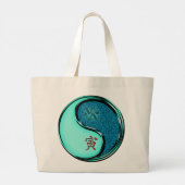 Waterman & Water Tijger Grote Tote Bag (Achterkant)