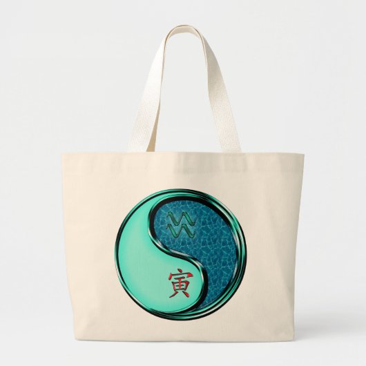 Waterman & Water Tijger Grote Tote Bag (Voorkant)
