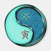 Waterman & Water Tijger Magneet (Voorkant)