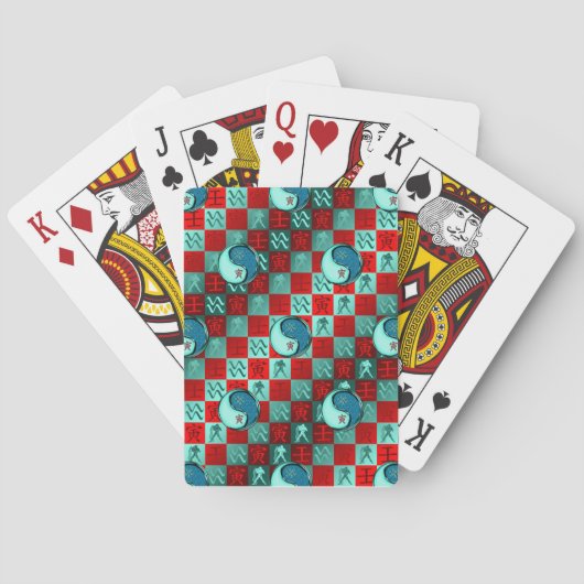 Waterman & Water Tijger Pokerkaarten (Achterkant)