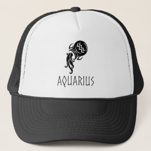 Waterman Water Zodiac Horoscoop & Astrologisch Trucker Pet