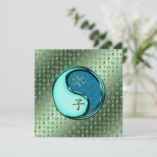 Waterman & Waterrat Kaart (Staand voorkant)