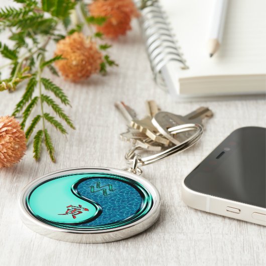 Waterman & Watertijger Sleutelhanger (Zijkant)