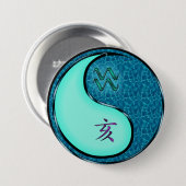 Waterman & Waterzwijn Ronde Button 7,6 Cm (Voorkant /achterkant)