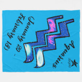 Waterman Werpdeken Fleece Deken (Voorkant (Horizontaal))