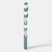 waterman witte chevron op blauw Case-Mate iPhone case (Achterkant / Rechts)
