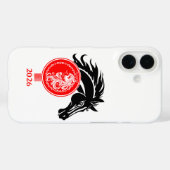 Waterman x Jaar van het Paard 2026 Case-Mate iPhone Case (Achterkant (horizontaal))