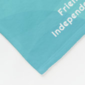 Waterman Zodiac Astrologie teken Foto Geboorte Dat Fleece Deken (Hoek)