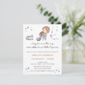 Waterman Zodiac Baby Shower Uitnodiging (Staand voorkant)