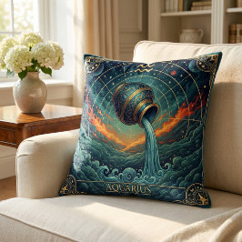 Waterman Zodiac Hemellichaam Kussen