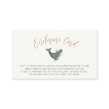 Waterman Zodiac Sign Baby shower Behuizing Kaart