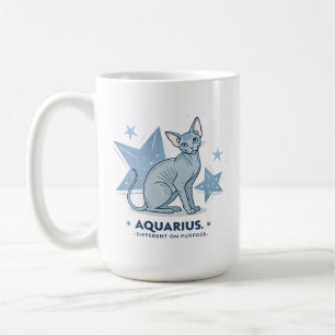 Waterman Zodiac Sphynx Kat Anders Door Design Kuns Koffiemok