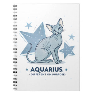 Waterman Zodiac Sphynx Kat Anders Door Design Kuns Notitieboek