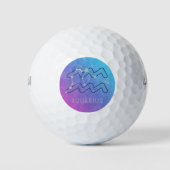Waterman Zodiac Sterrenteken Horoscoop Constellati Golfballen (Voorkant)