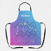 Waterman Zodiac Sterrenteken Horoscoop Constellati Schort (Voorkant)