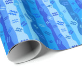 Waterman Zodiac Stripes Cadeaupapier (Rol Hoek)