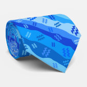 Waterman Zodiac Stripes Stropdas (Opgerold)