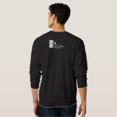Watermark Heren Zwart Basic Trui (Achterkant volledig)