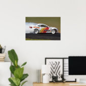 Watermark-vrij poster - Tuerck & his Scion FR-S (Thuiskantoor)