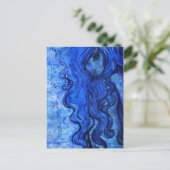 Watermeisje Briefkaart (Staand voorkant)