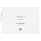 Watermeloen (Achterkant Horizontaal)