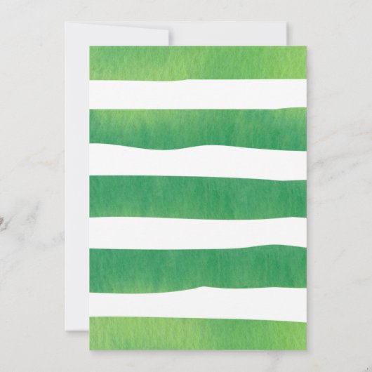 Watermeloen 1 op de Melon 1e verjaardag Kaart (Achterkant)